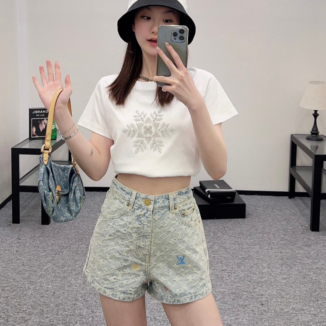 루이비통 반바지 데님 여성