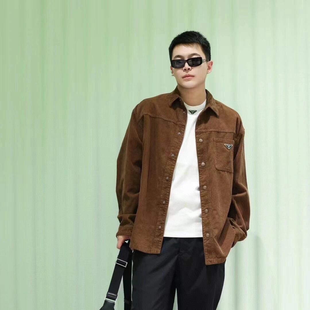 프라다 셔츠 자켓 남성