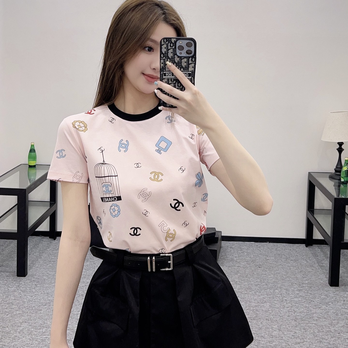 샤넬 반팔티 여성