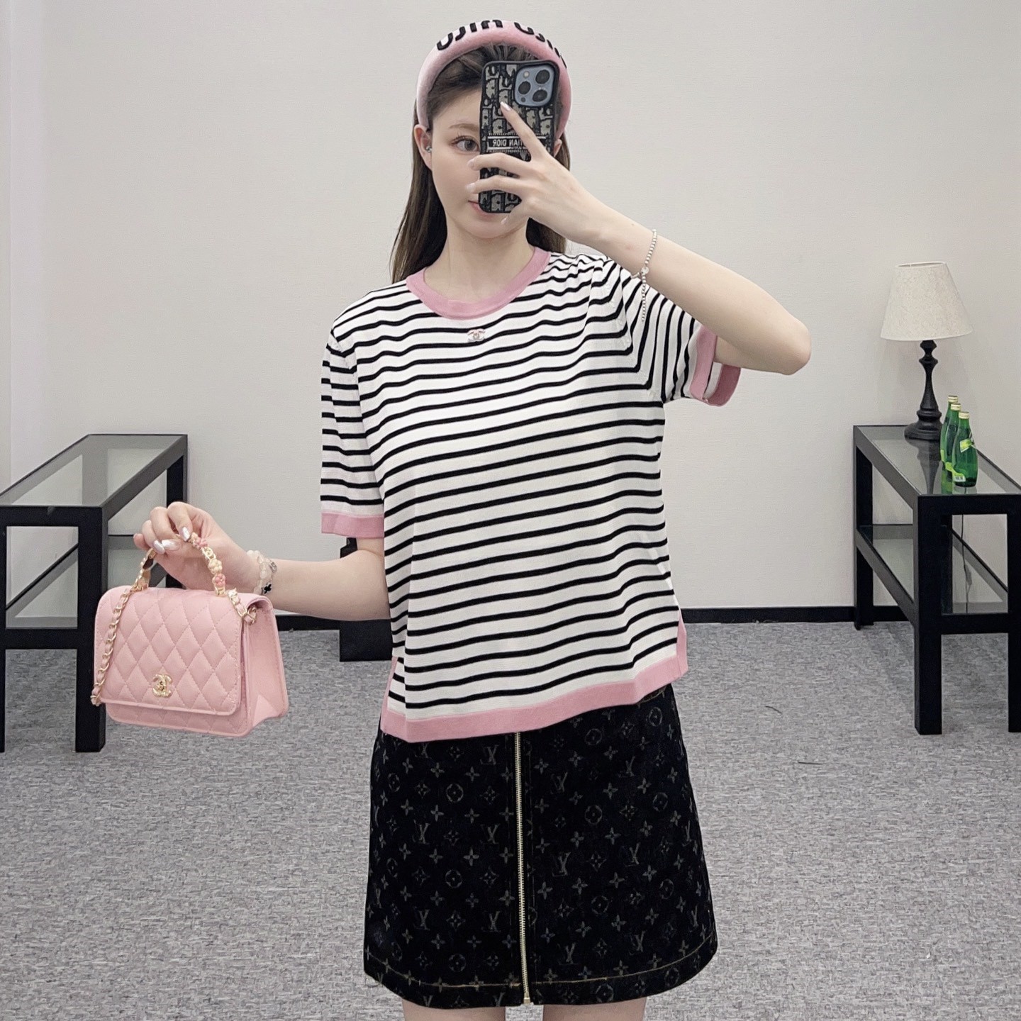 샤넬 반팔티 여성