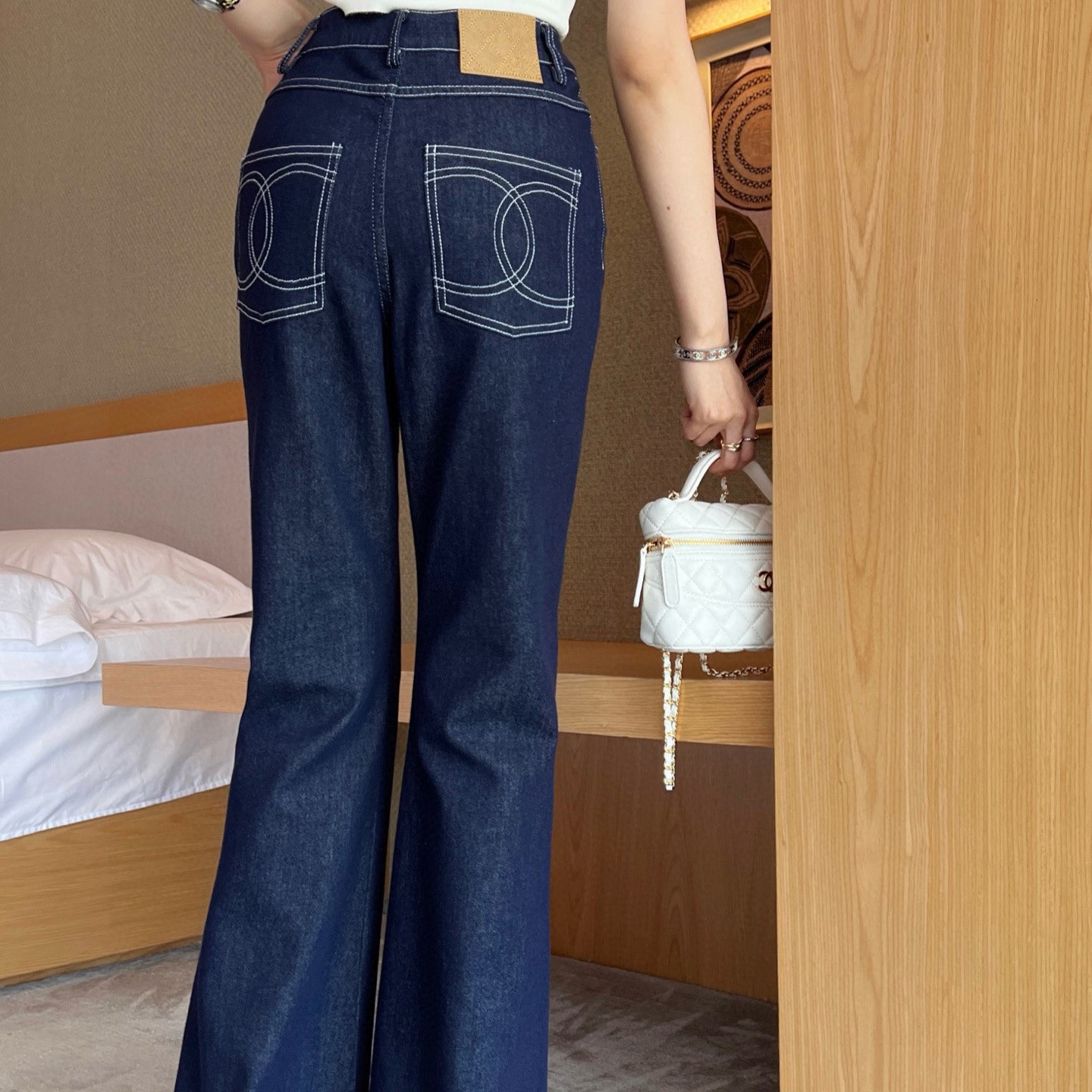 샤넬 청바지 여성