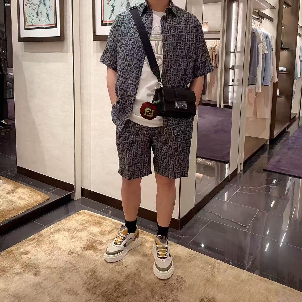 펜디 남성 반바지