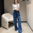 미우미우 여성 청바지