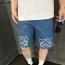 로에베 데님 남성 반바지