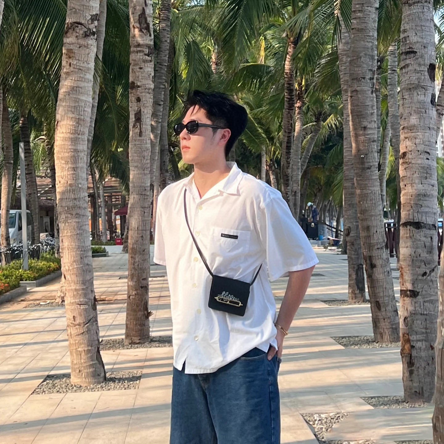 프라다 남성 셔츠