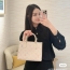 루이비통 온더고 PM 베이지 퍼플 토트백
