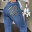 디올 여성 청바지