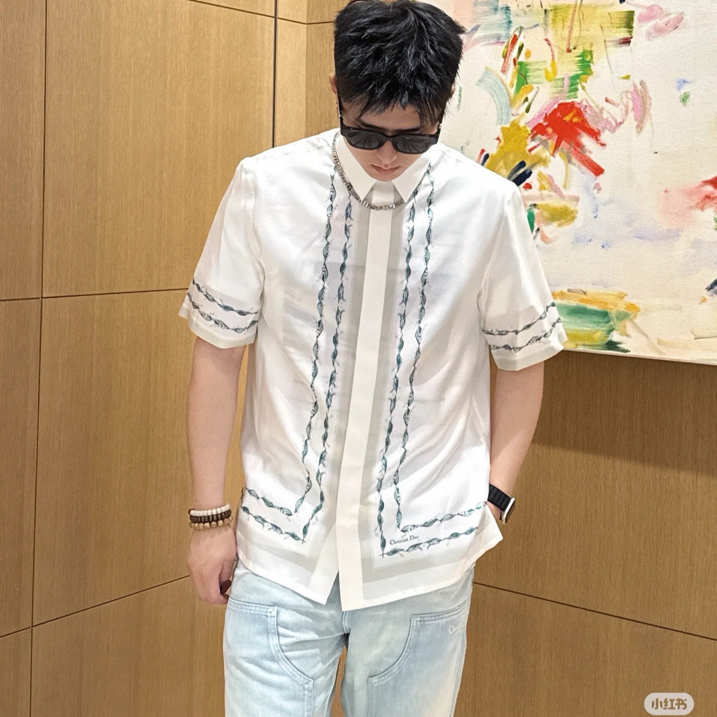 디올 남성 셔츠