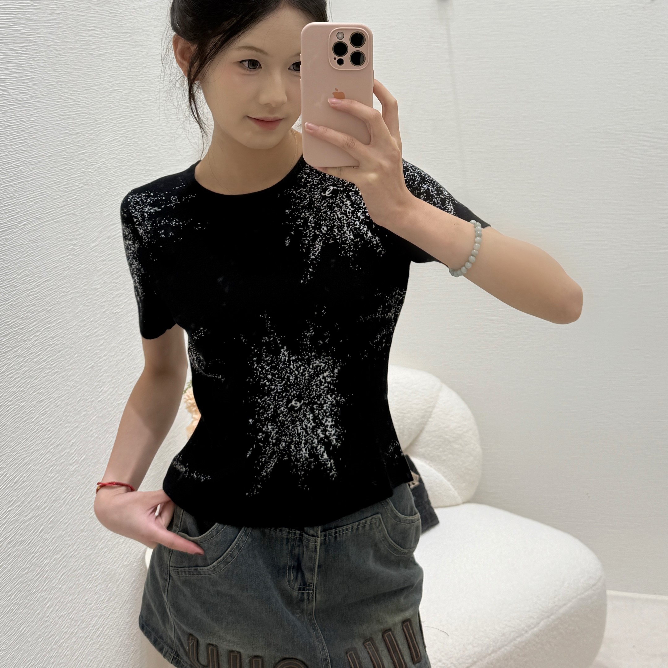 샤넬 여성 반팔 티셔츠