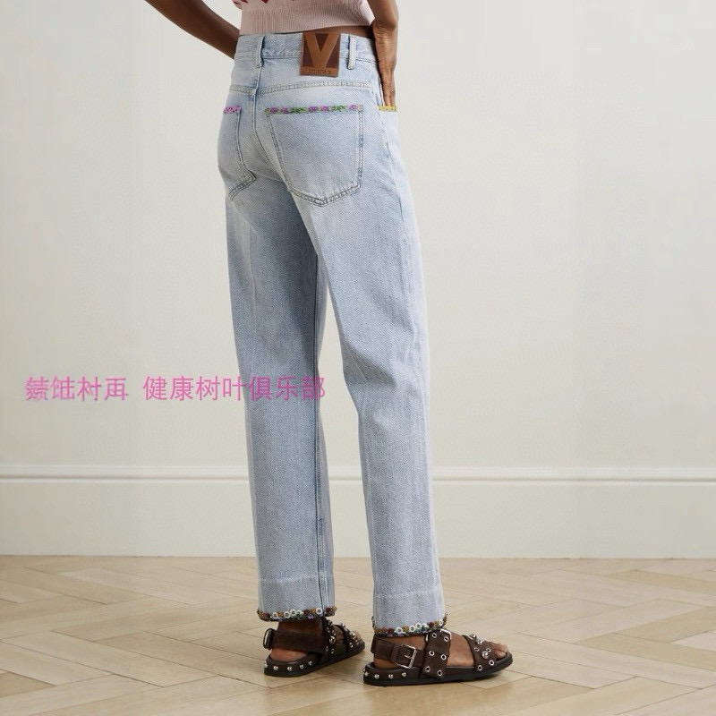 발렌티노 여성 청바지