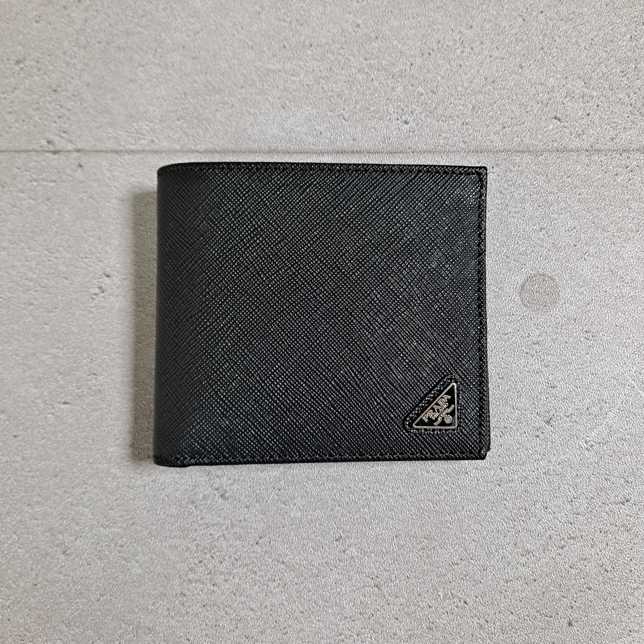 프라다 사피아노 남성 반지갑
