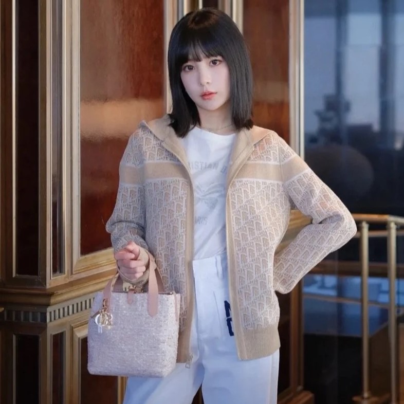 디올 양면 후드 집업 남녀공용