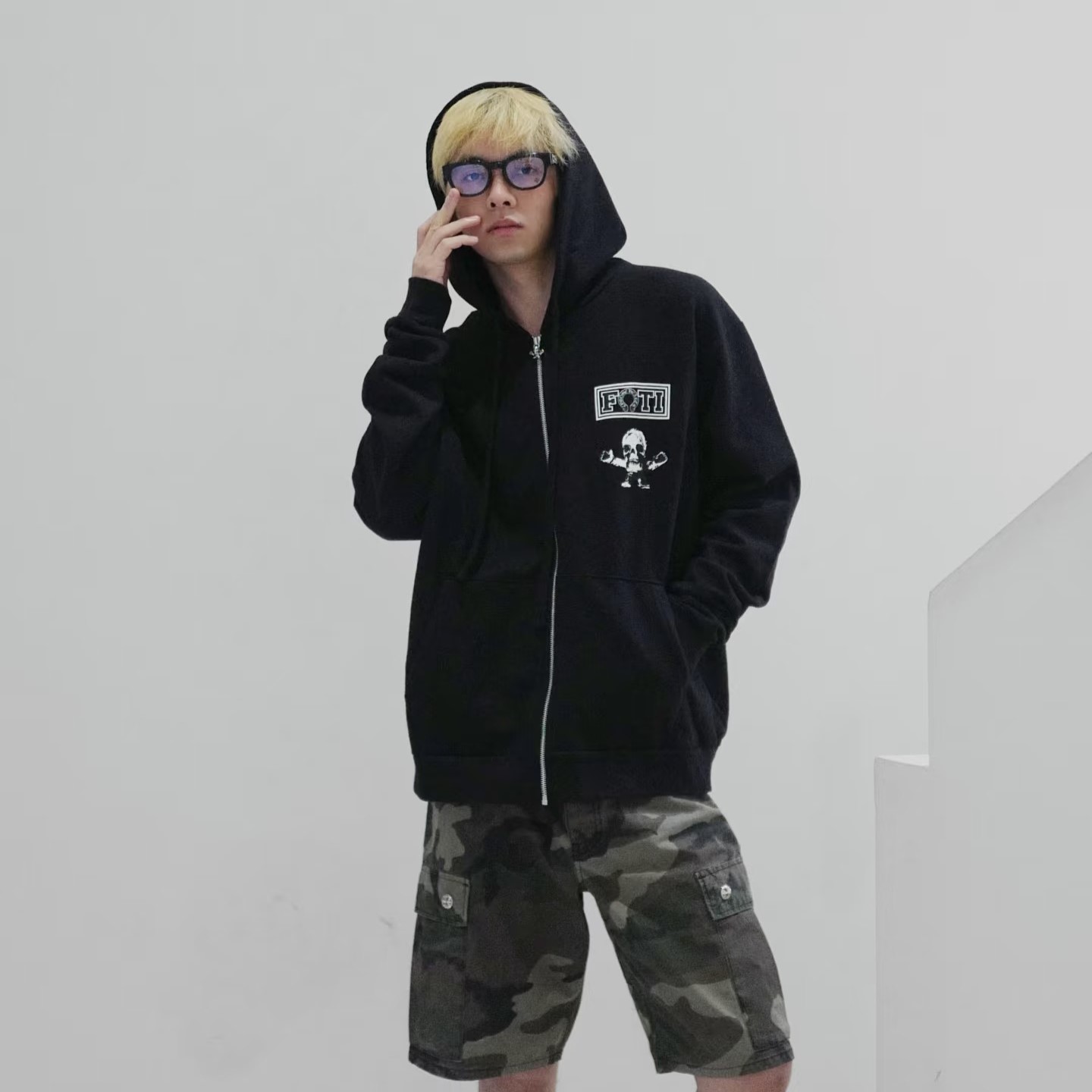 크롬하츠 후드집업 남성
