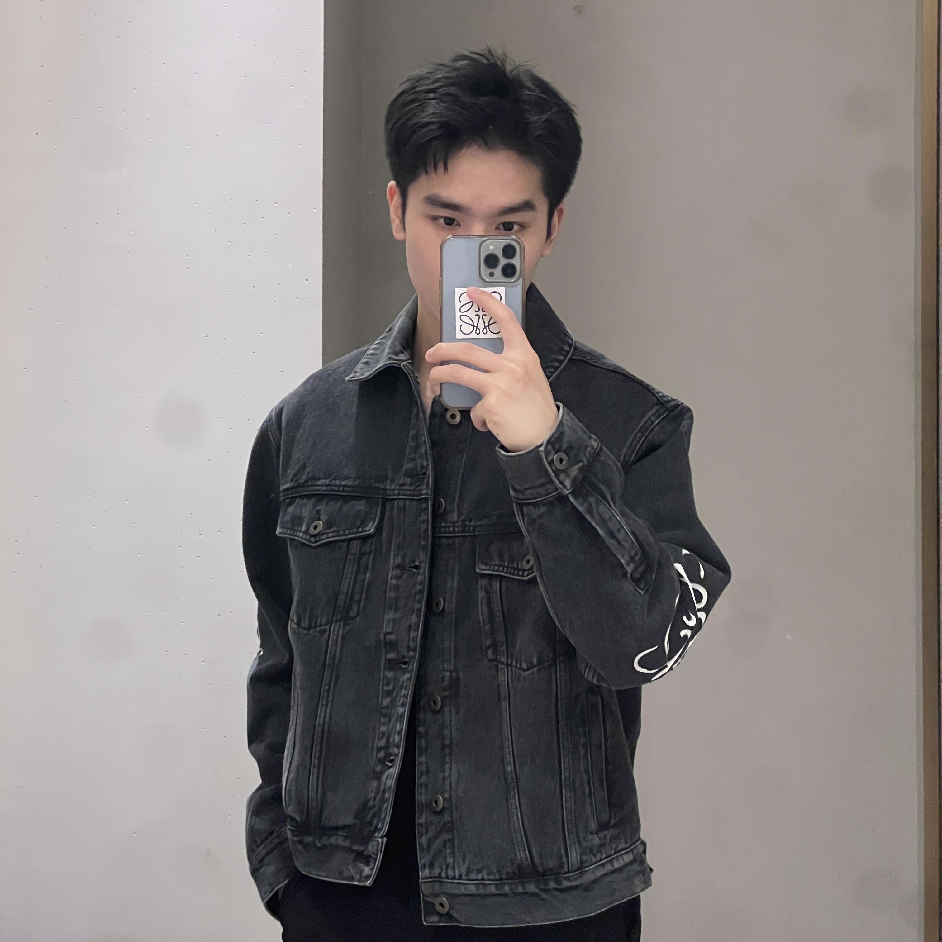 로에베 데님 자켓 남녀공용