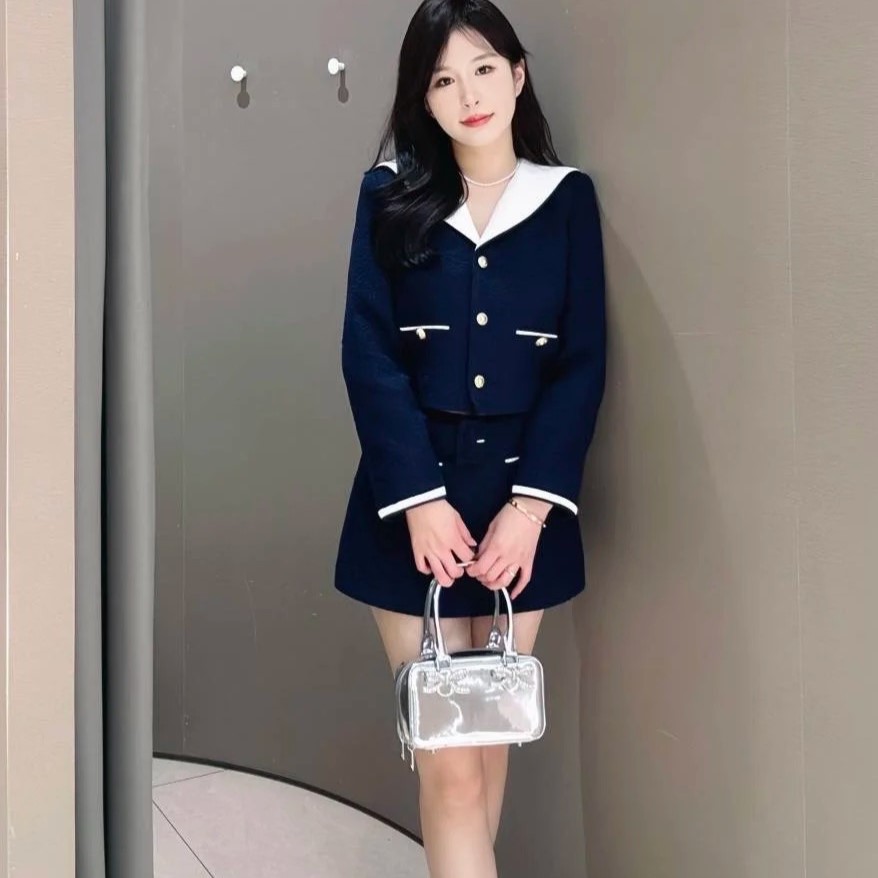 셀프포트레이트 투피스 자켓 스커트