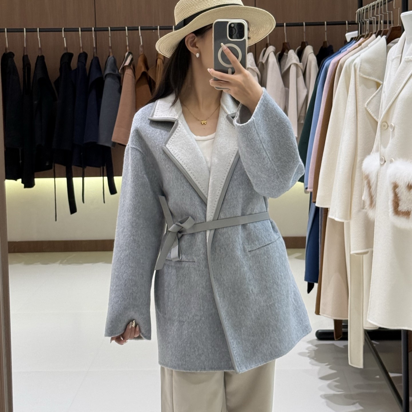 로로피아나 여성 코트