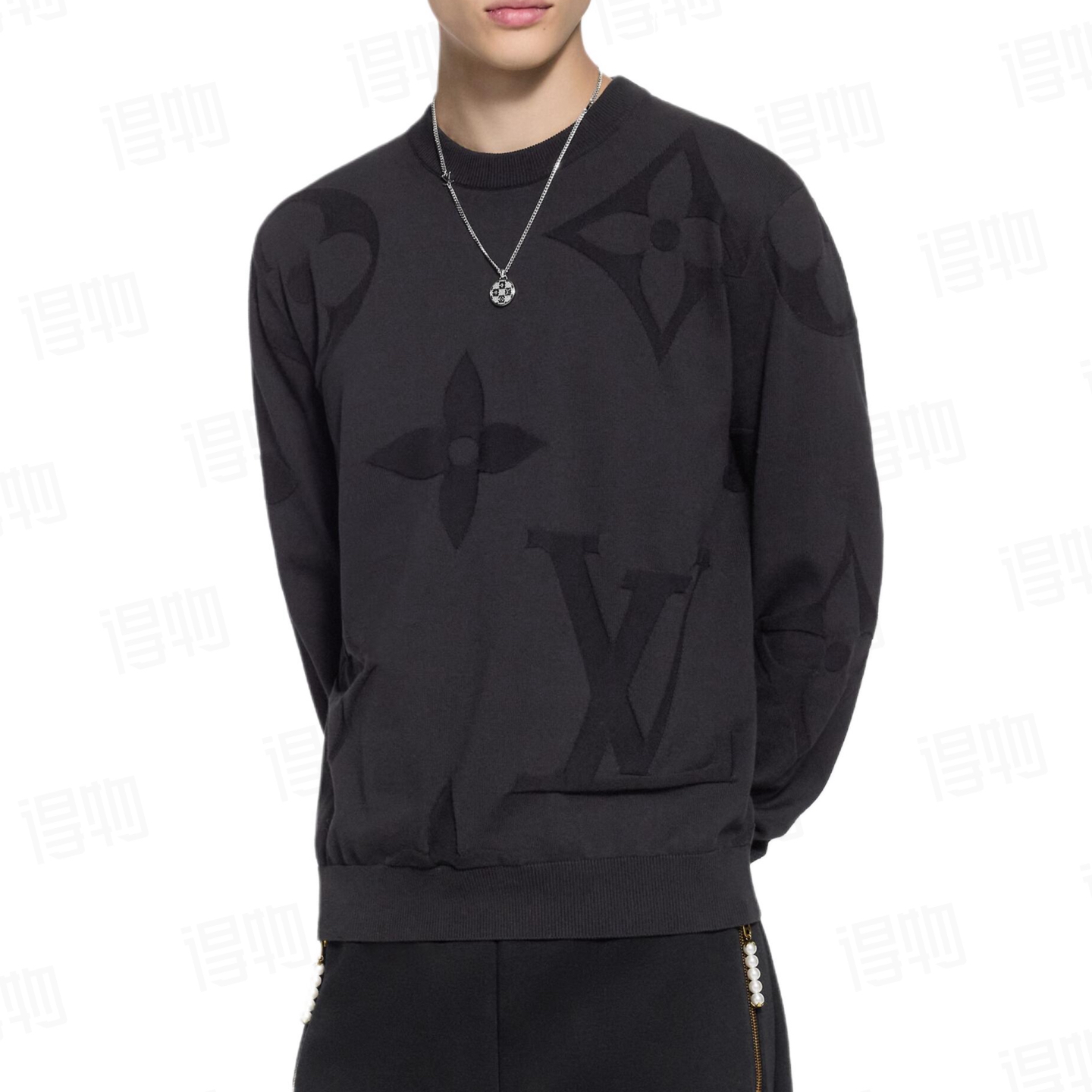 루이비통 긴팔 니트 티셔츠 남녀공용