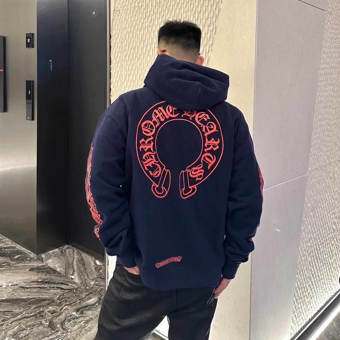 크롬하츠 남성 후드 티셔츠