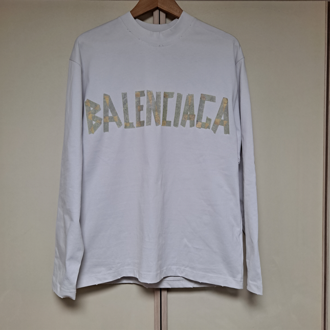 [국내배송] 발렌시아가 긴팔 티셔츠