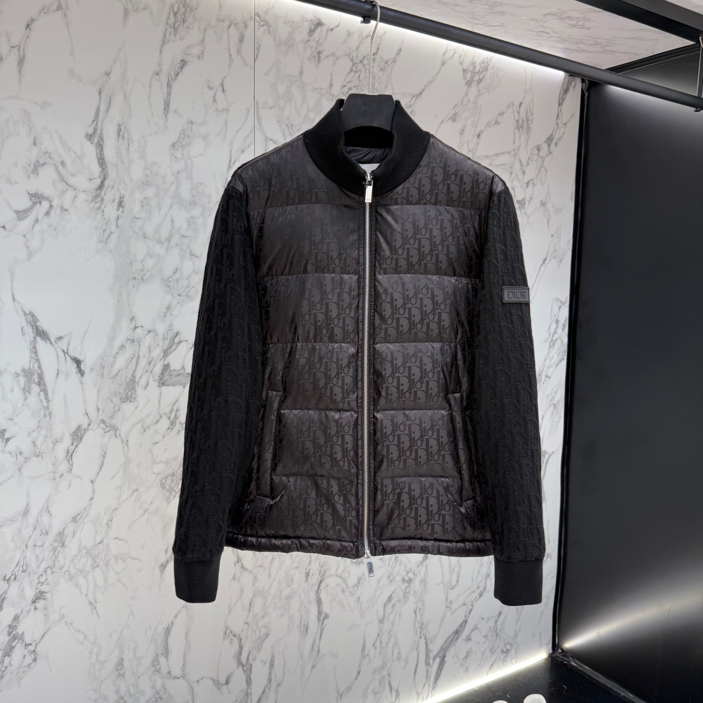 디올 오블리크 후드 블루종 자켓 남녀공용