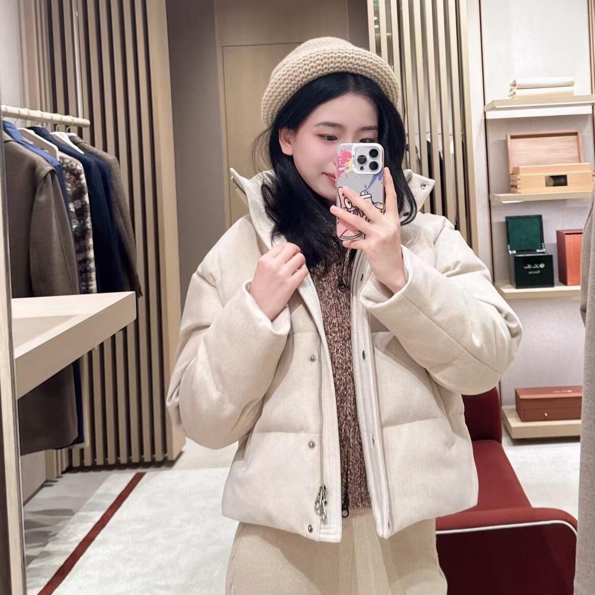 로로피아나 여성 패딩 2가지 색상