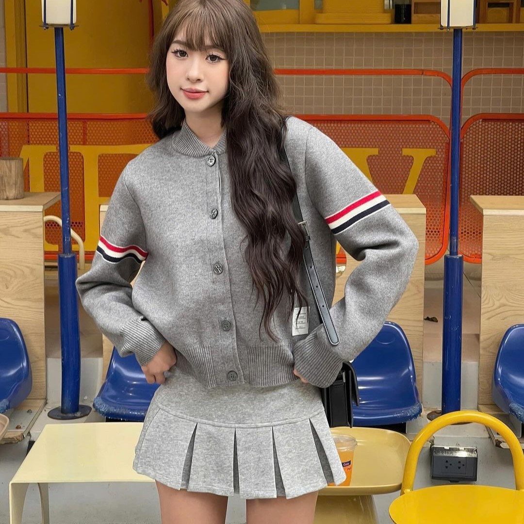 톰브라운 여성 가디건 2가지 색상