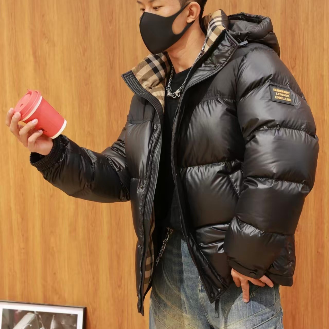 버버리 패딩 남녀공용