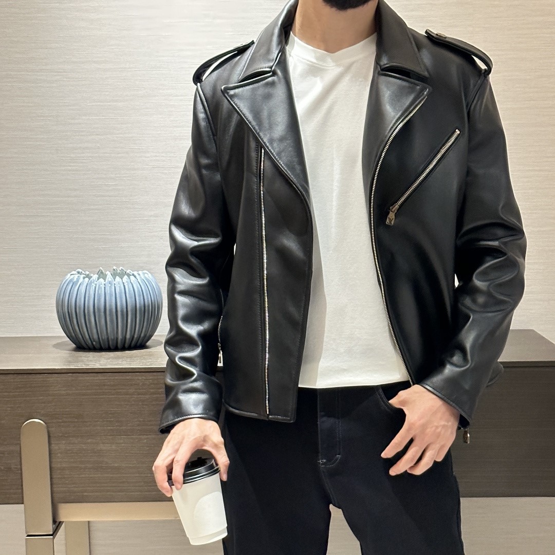 루이비통 남성 가죽 자켓 (최고급)