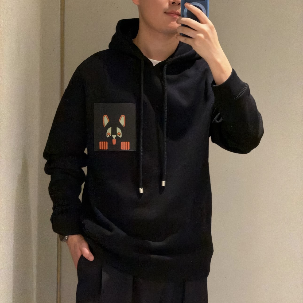 로에베 후드 티셔츠 남녀공용