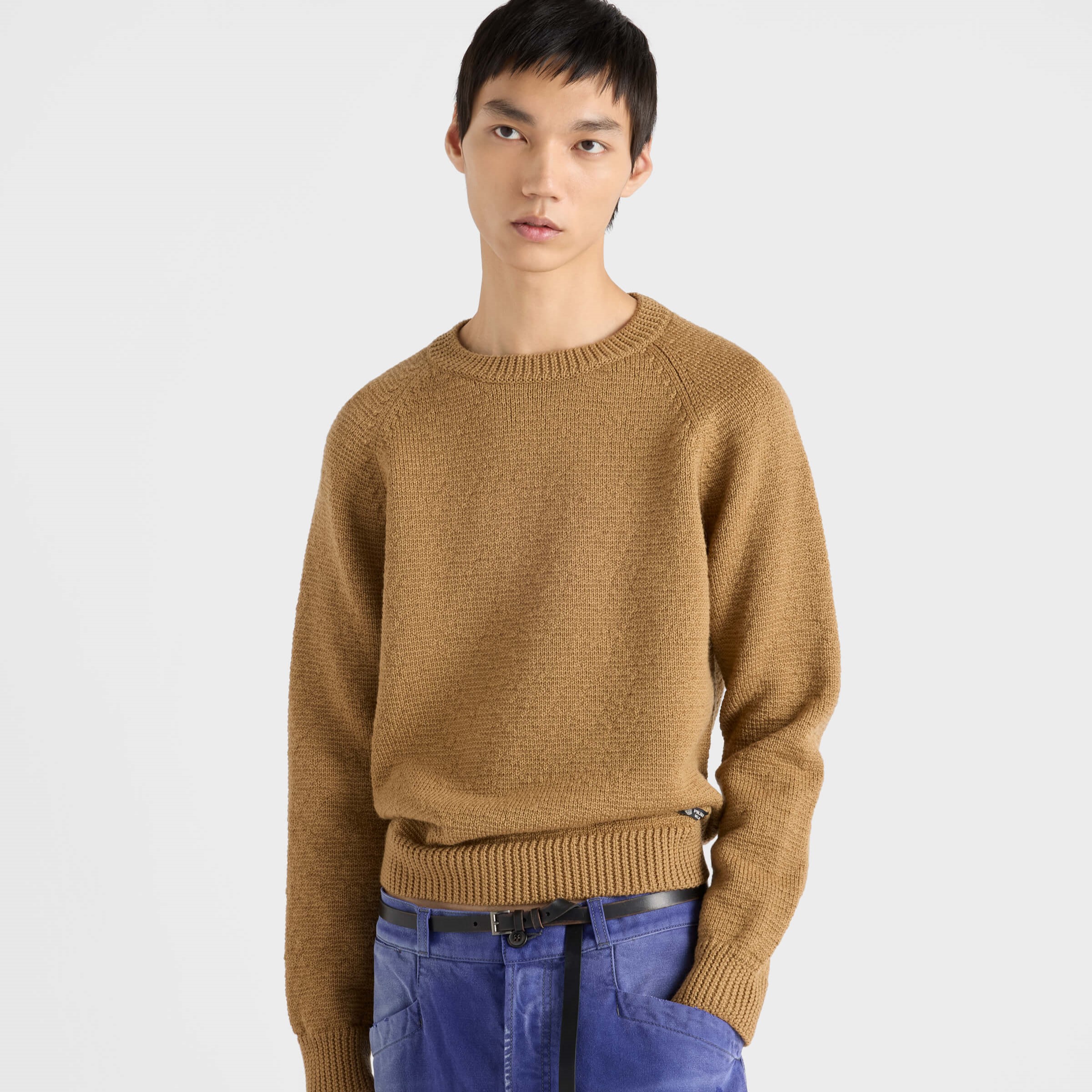 프라다 니트 긴팔 티셔츠 남녀공용