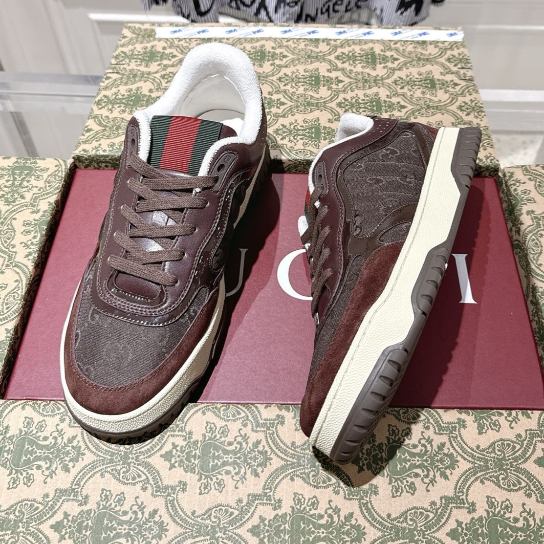 구찌 리 웹 스니커즈 남녀공용