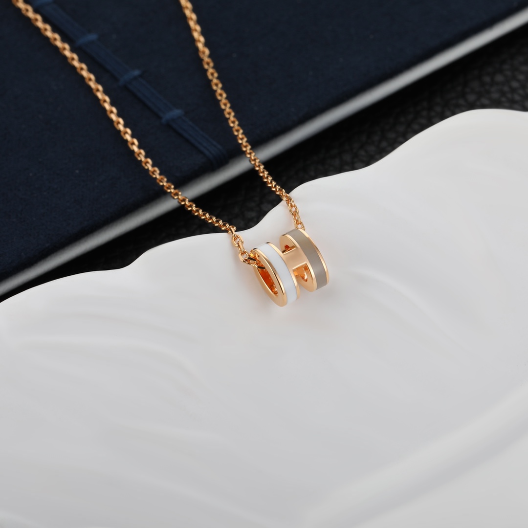 에르메스 팝아슈 목걸이 미니