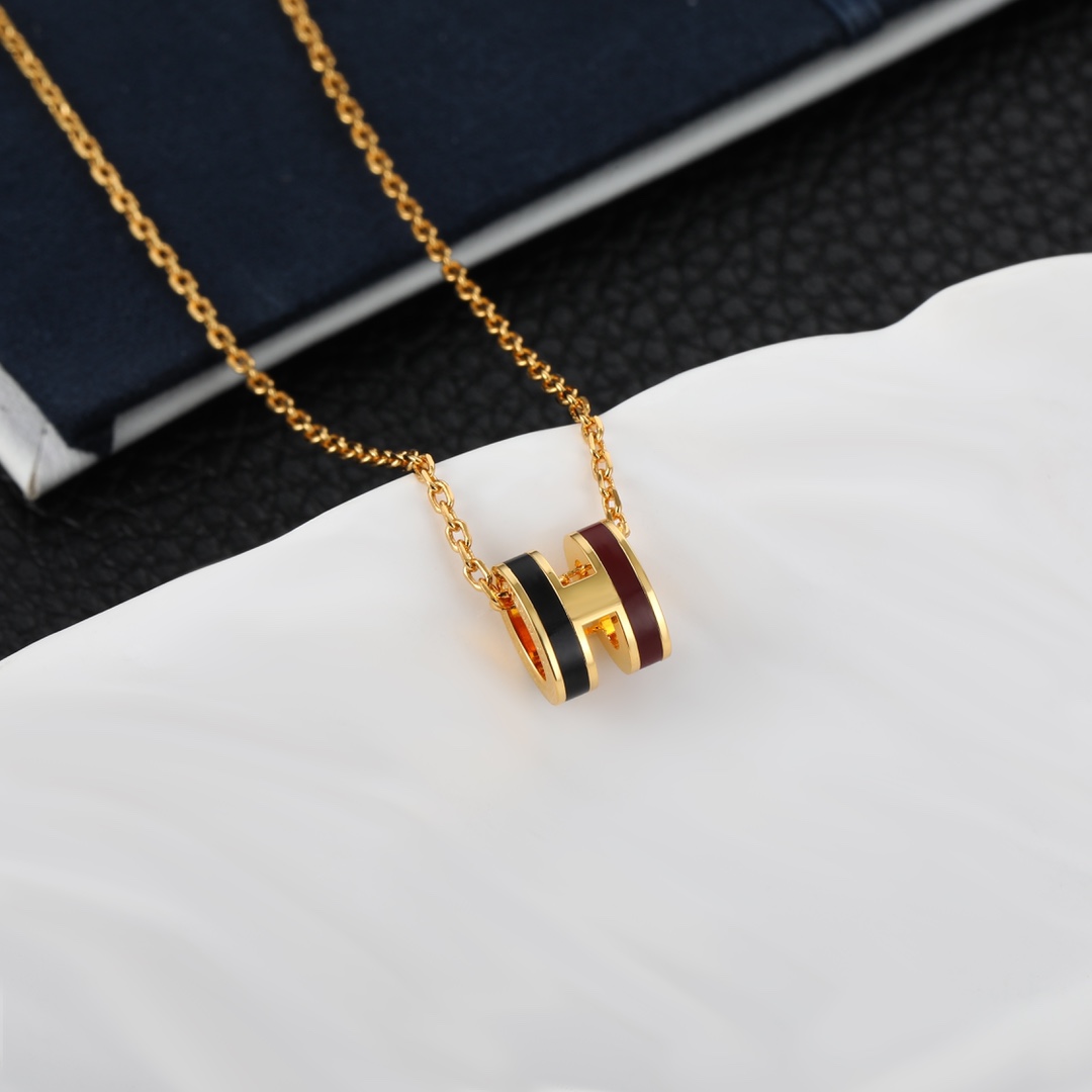 에르메스 팝아슈 목걸이 미니