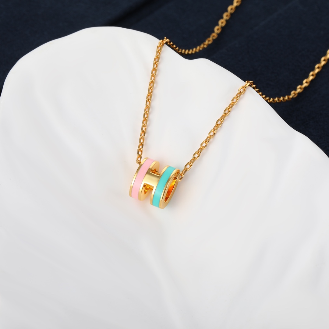 에르메스 팝아슈 목걸이 미니