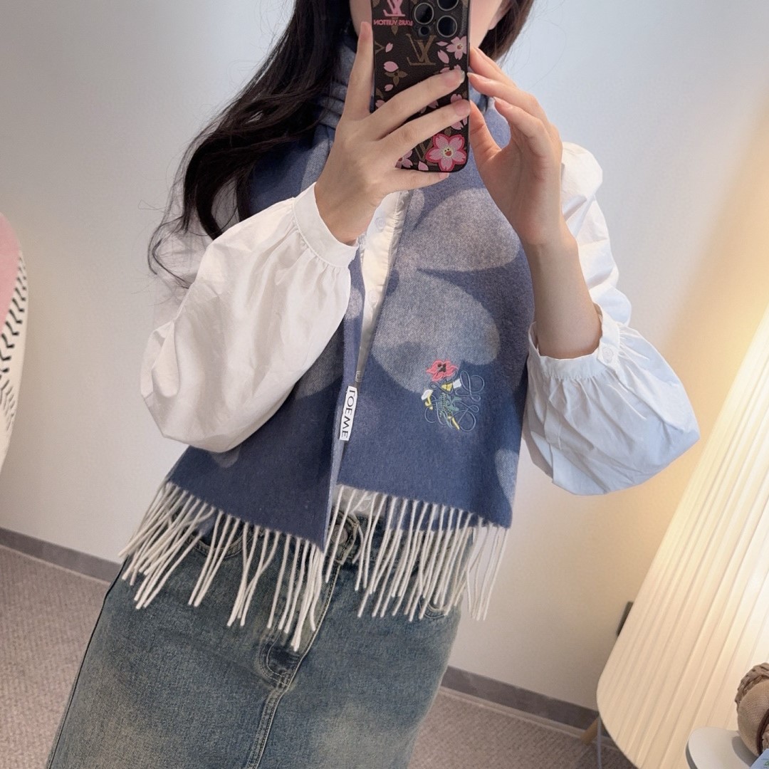 로에베 머플러 목도리