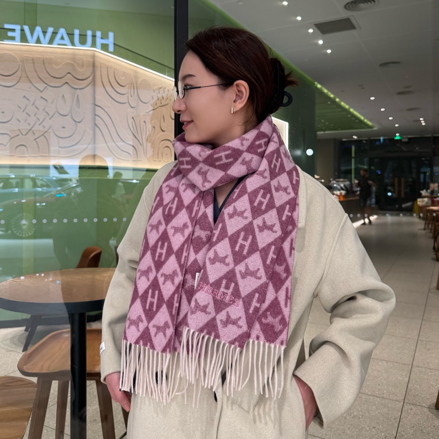 에르메스 머플러 목도리