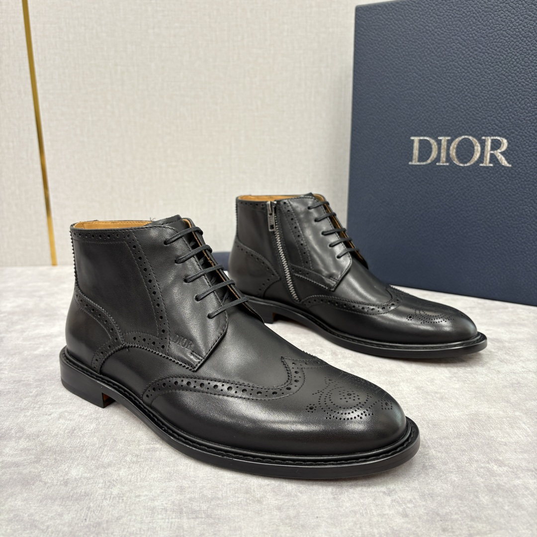 디올 남성 앵글 부츠 구두