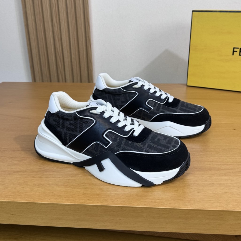 펜디 남성 플로우 스니커즈