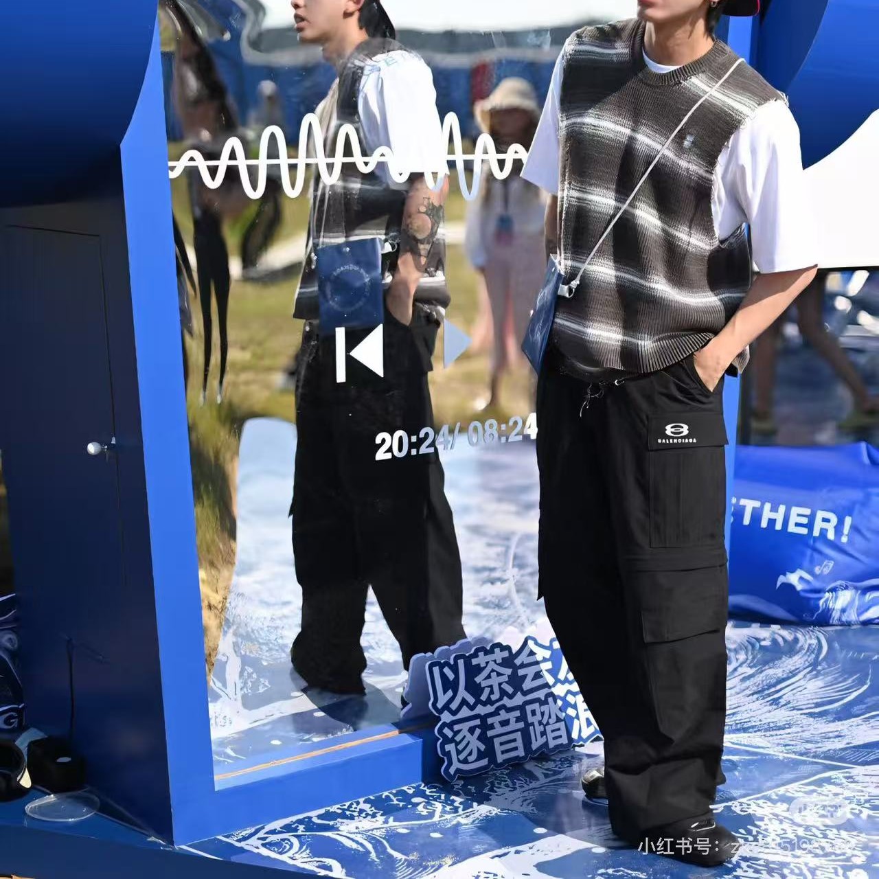 발렌시이가 남성 카고 팬츠