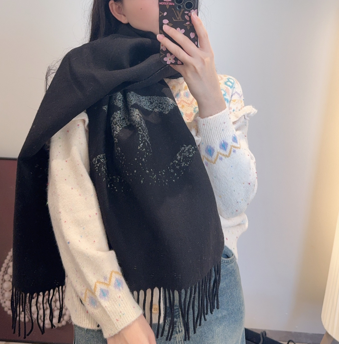 샤넬 머플러 목도리