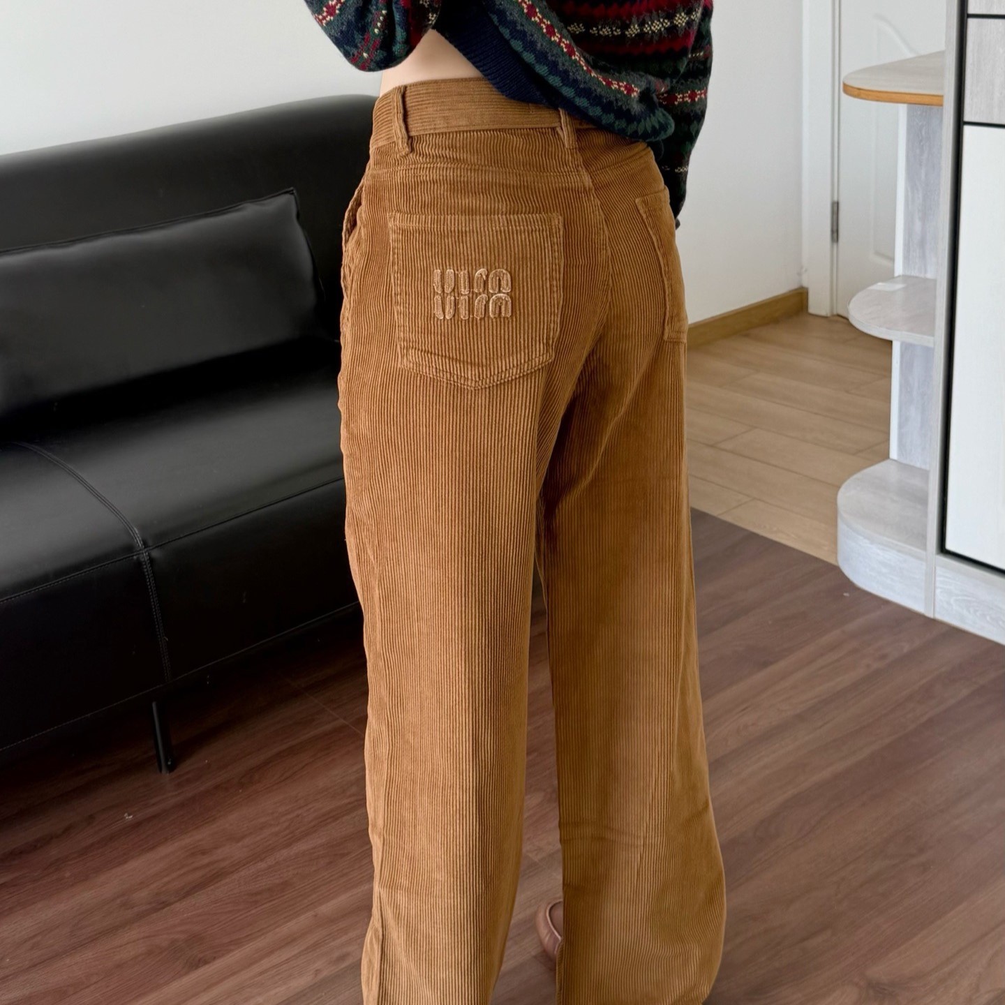 미우미우 여성 팬츠 바지