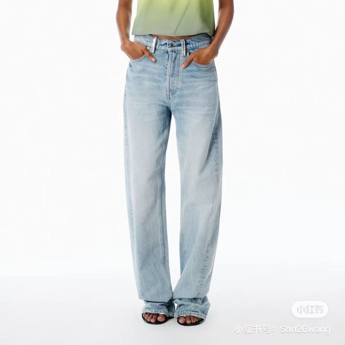 알렉산더왕 여성 청바지