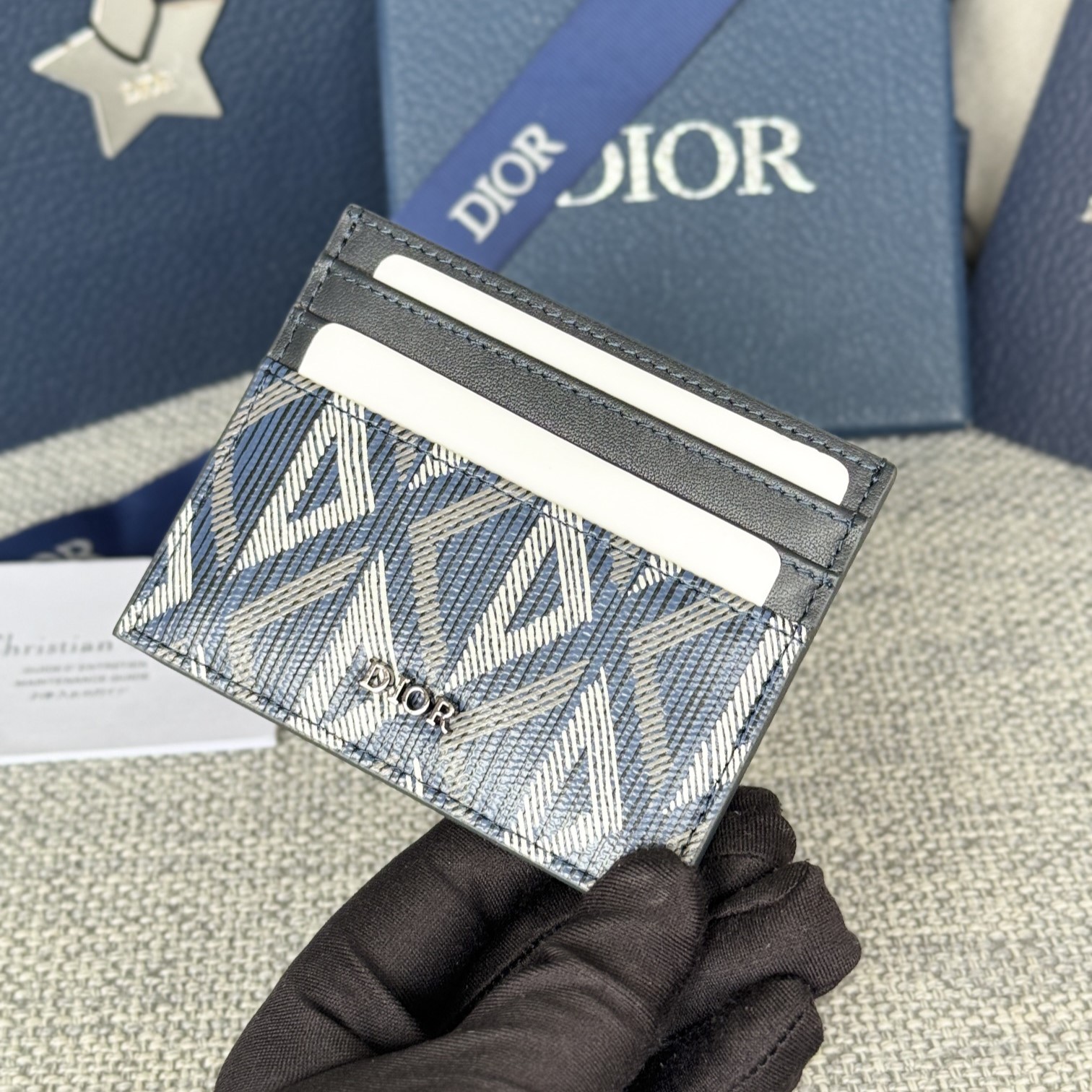 디올 카드지갑 홀더