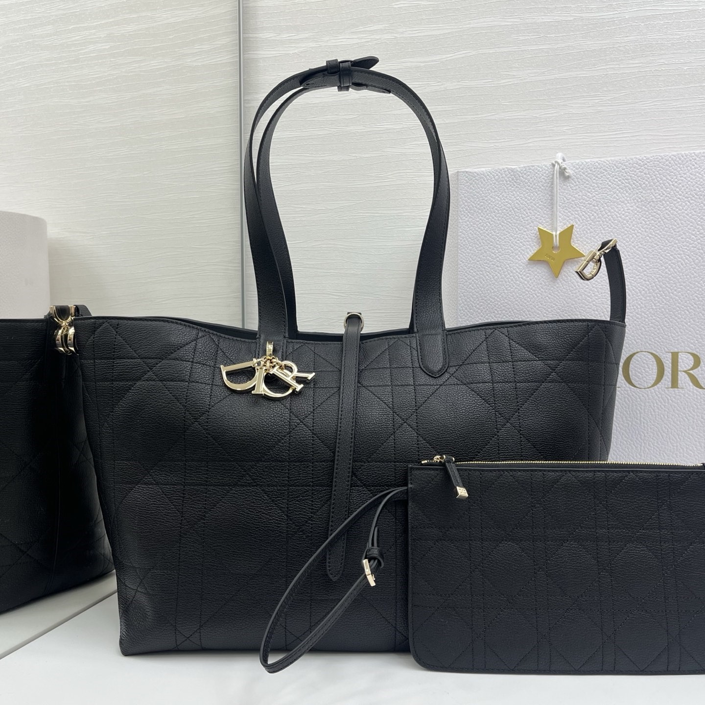 디올 뚜주흐백 라지 토트백 M2820