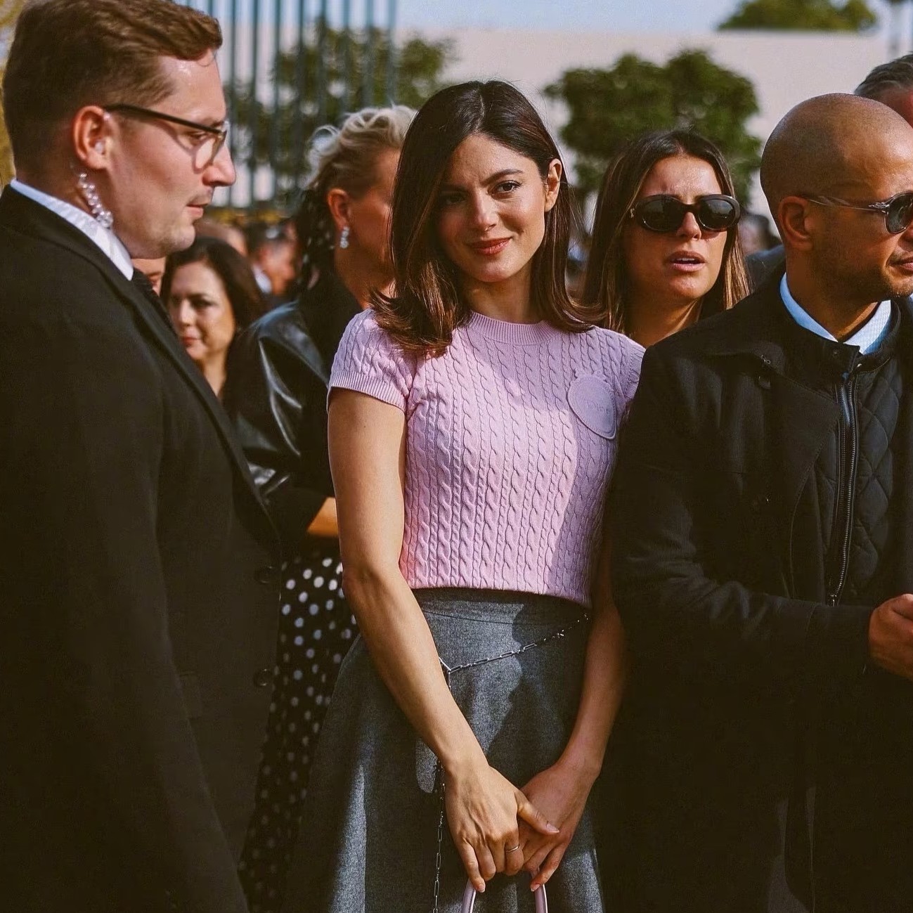 디올 여성 니트 반팔티 2가지 색상