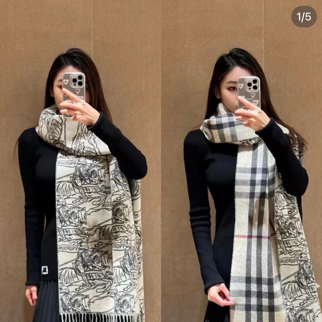 버버리 머플러 목도리