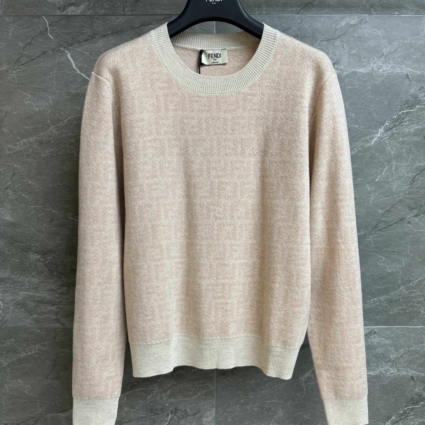 펜디 여성 긴팔 니트 티셔츠