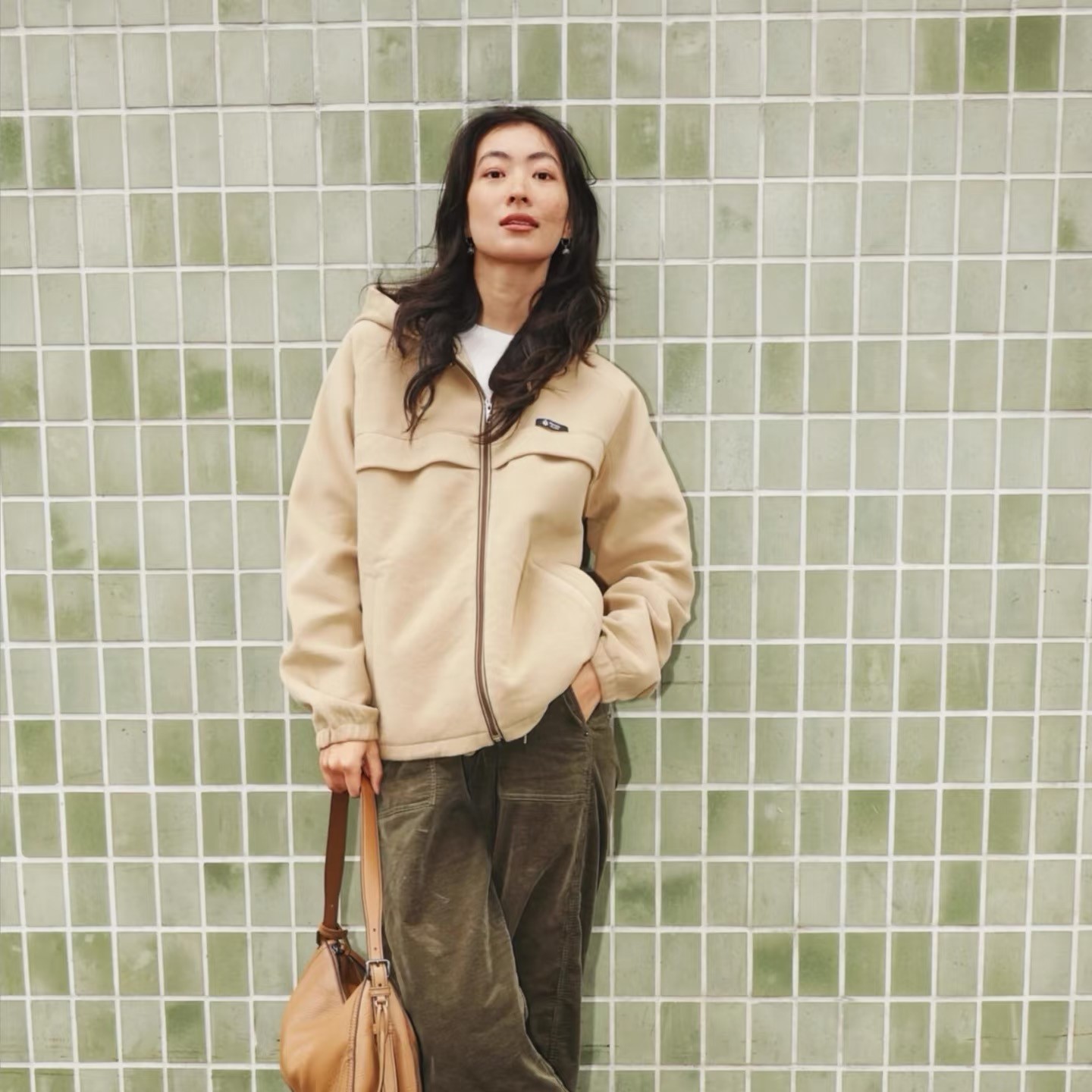 프라다 여성 후드집업 자켓