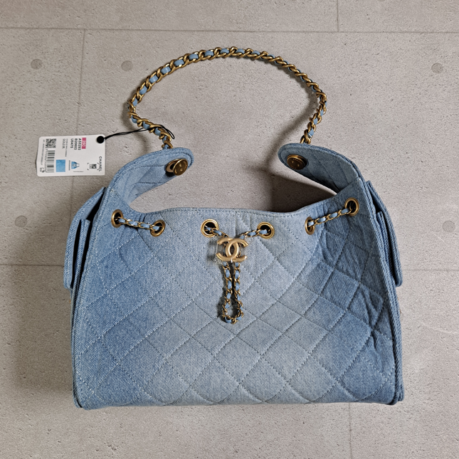 샤넬 25백 스몰 데님 숄더백