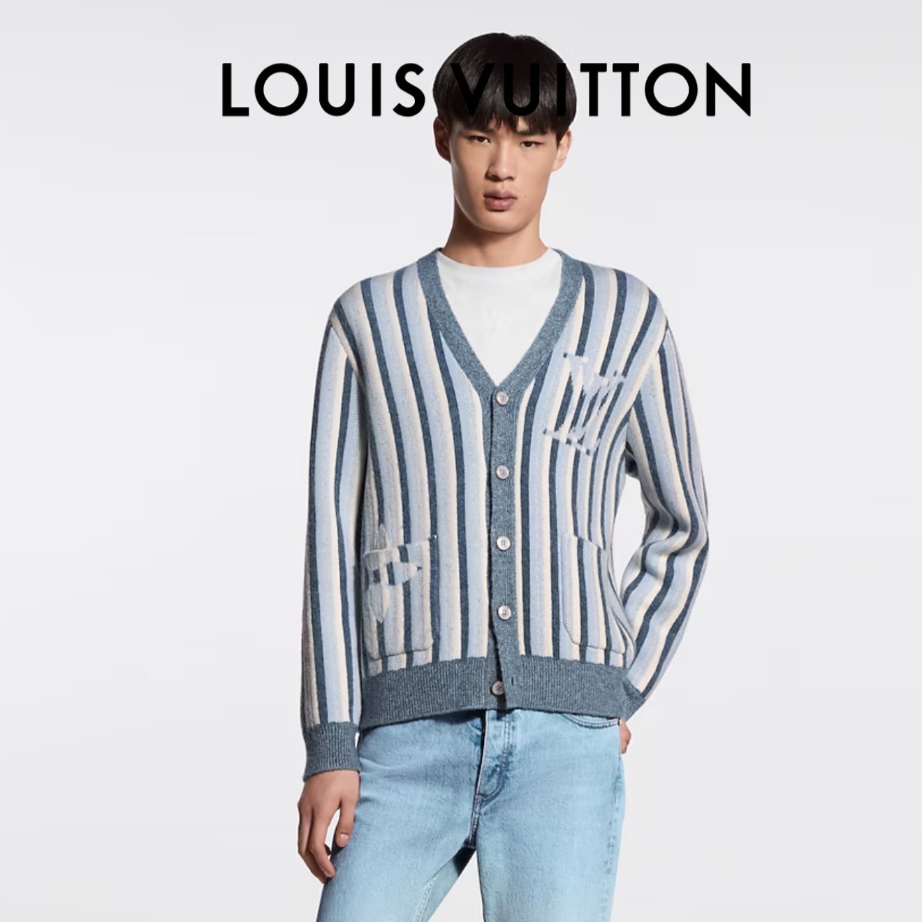 루이비통 남성 가디건